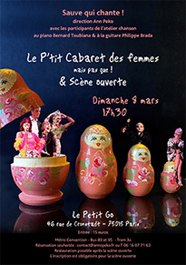 Atelier Sauve qui chante !